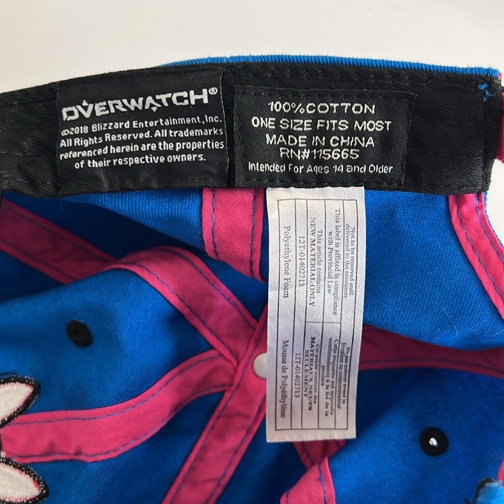 Overwatch D.Va Adjustable Cap - image 8